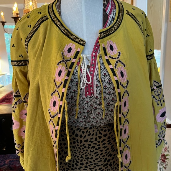 Reworked Embroidered Boho Jacket - Picture 13 of 16